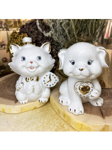 Ф-р. щенок , кот копилка 