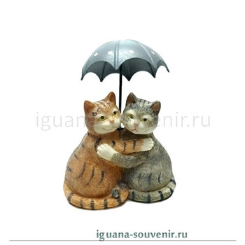Кошечки под зонтом 