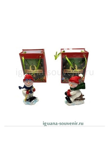 Снеговик в подар. пакете (*24) 