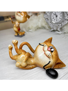 Кот с мышкой (*2) 