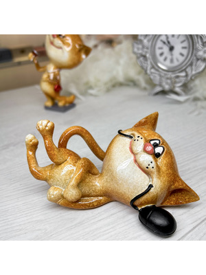 Кот с мышкой (*2) 